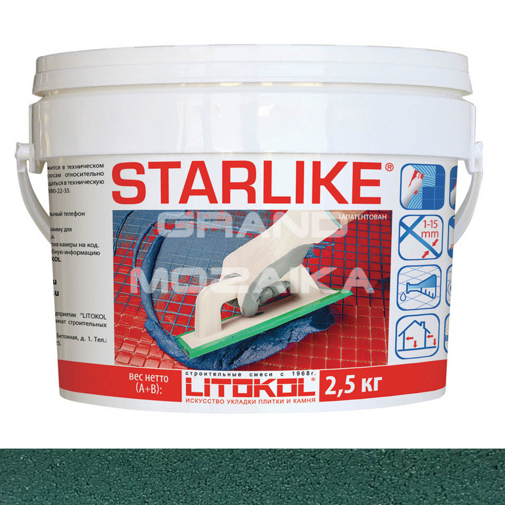 Затирка LITOCHROM S С.550 5 серия Starlike