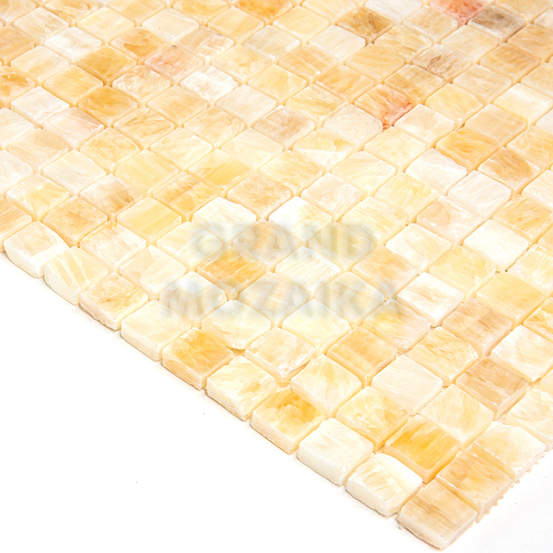 Мозаика 7M073-15P (M073-FP) (Onyx Yellow) серия Adriatica