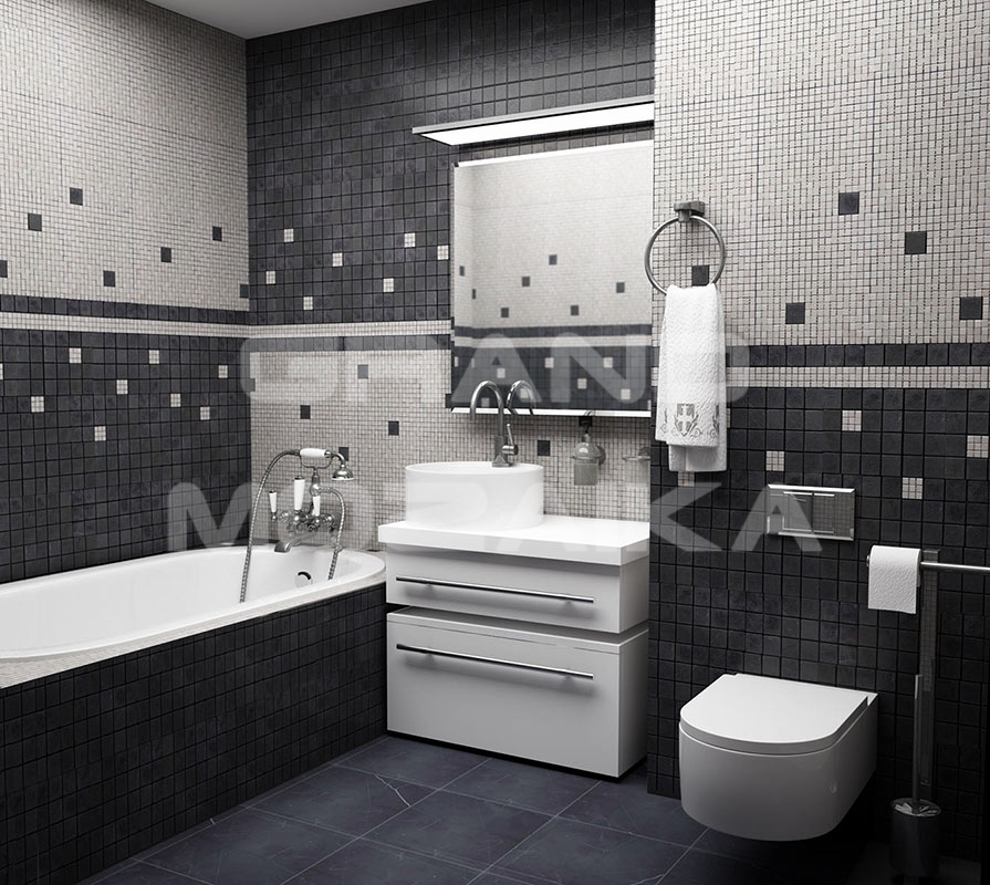 Мозаика M009-48T (MPB-48T) серия Adriatica