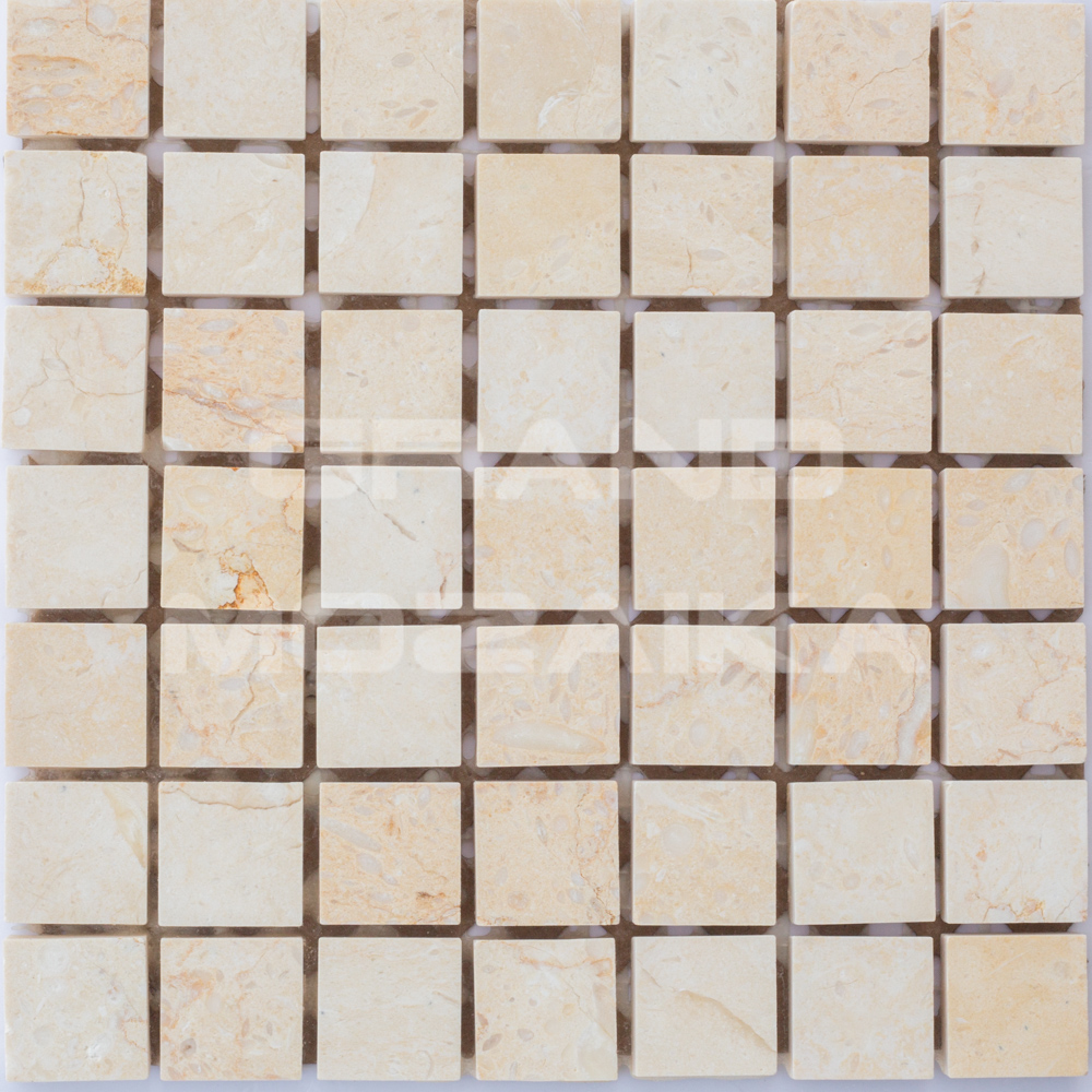 Мозаика АМ-9П (Botticino) серия Marble