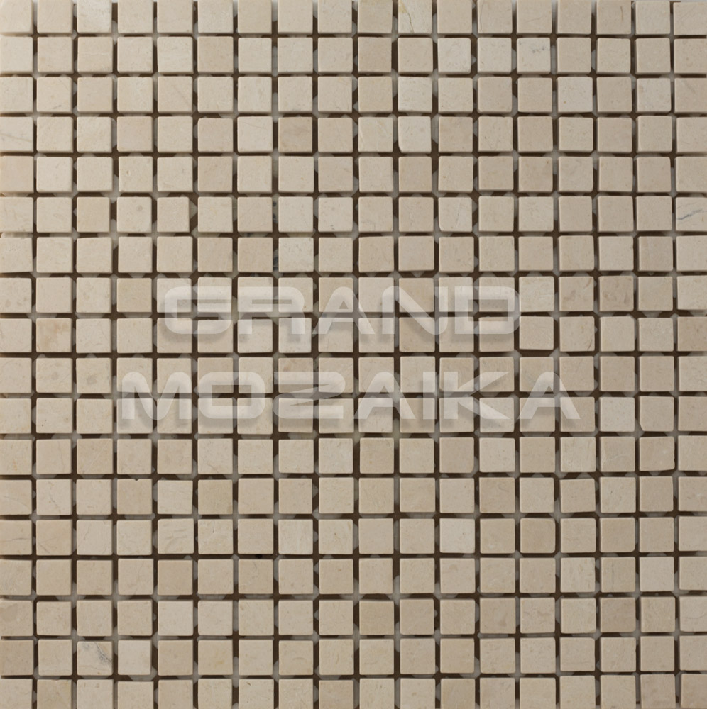 Мозаика АМ-10С (Crema Marfil) серия Marble