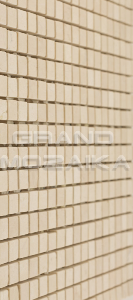 Мозаика АМ-10С (Crema Marfil) серия Marble