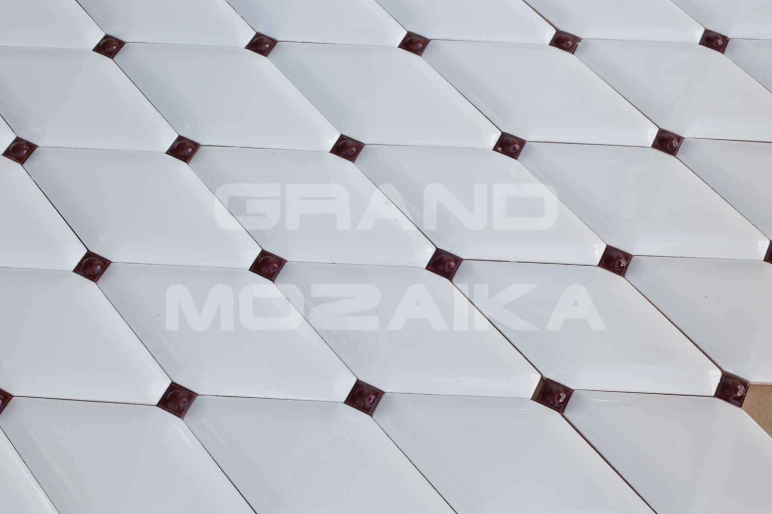 Мозаика TR-1025A+PF12 серия Rombos