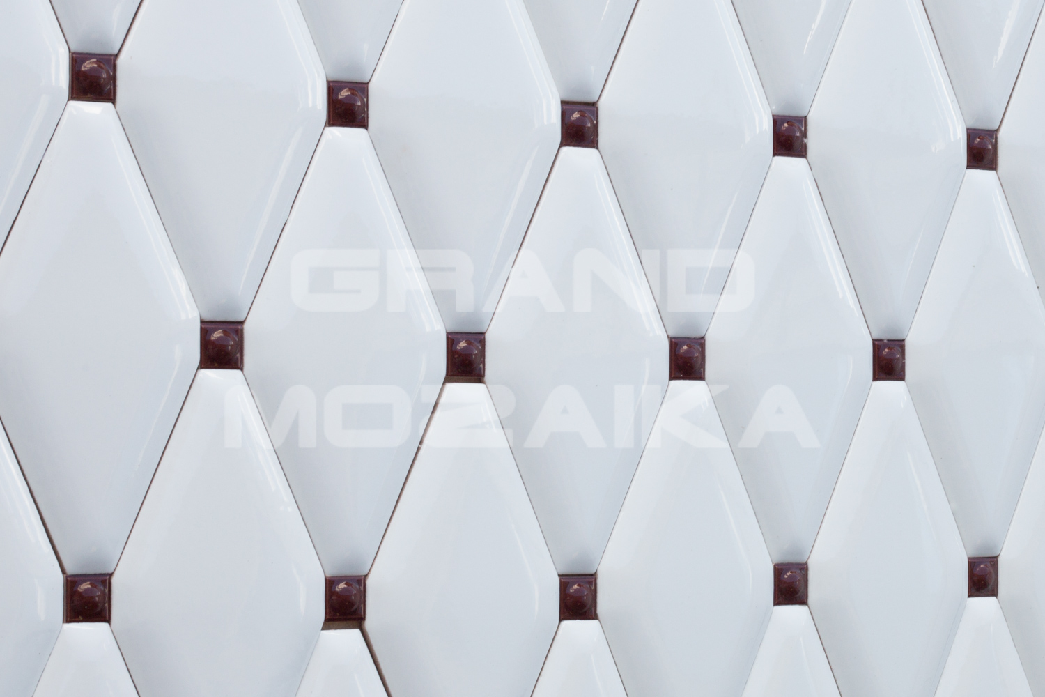 Мозаика TR-1025A+PF12 серия Rombos