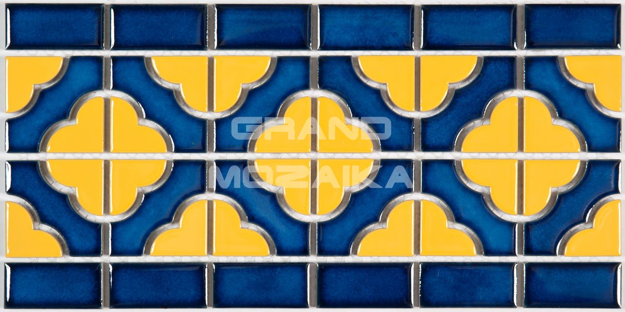 Бордюр мозаичный BW0019 серия Porcelain