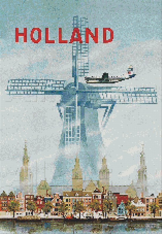 Панно C002 серия Панно Пиксель