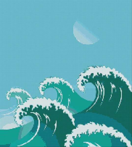 Панно SE-01 серия Панно Пиксель