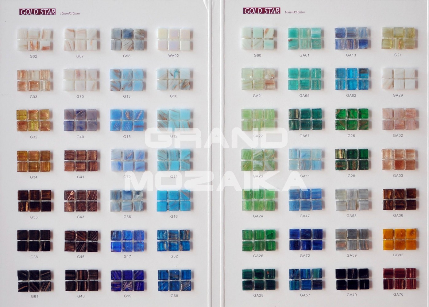 Мозаика gg87 (10X10) серия Goldstar