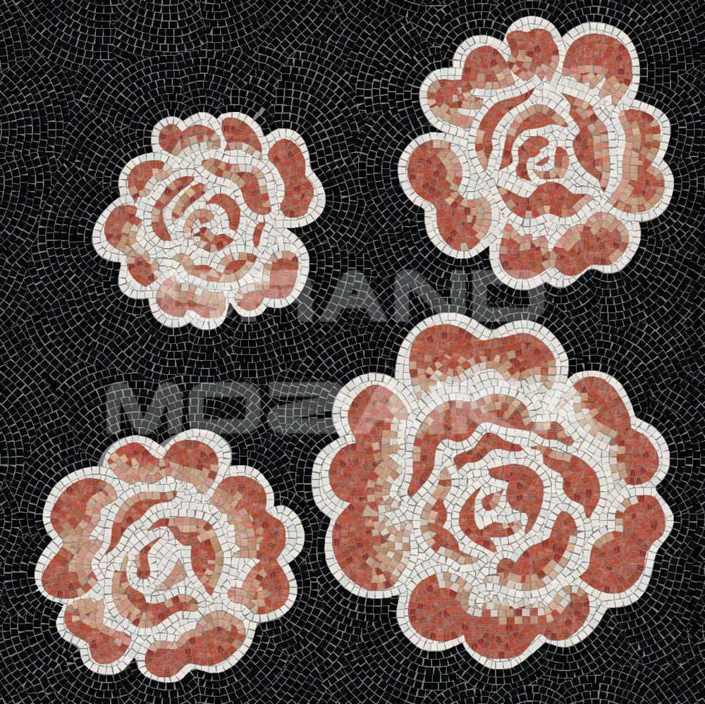 Панно rose di paest um e серия Artistic Mosaic