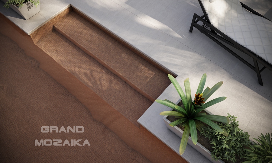 Мозаика Wood № 4200 серия Wood Glass