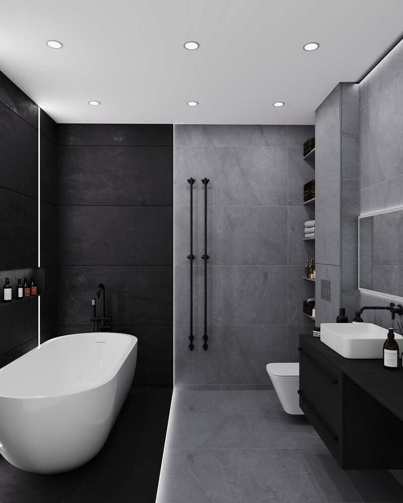 Плитка Barcelona Light Grey 60x120 5мм Matt серия Marbles