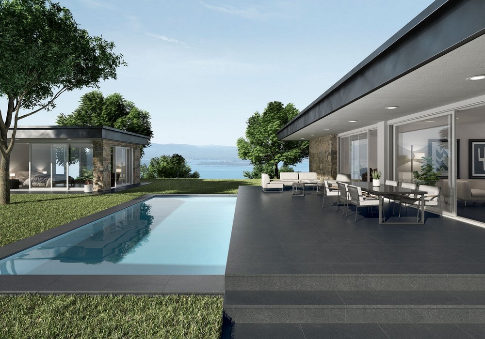 Ступени PELDANO RECTO MILAN MARENGO ANTISLIP 33X33Х4 серия Milan Marengo