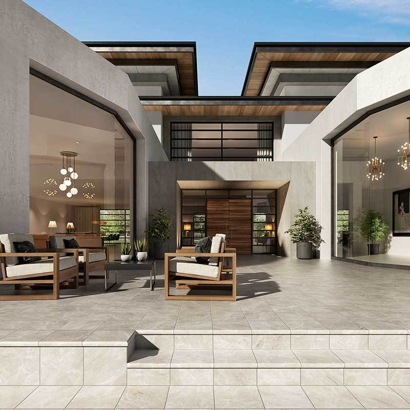 Ступени PELDANO NEVADA LIMESTONE Фронтальная ступень 33X33Х4 серия Nevada Limestone