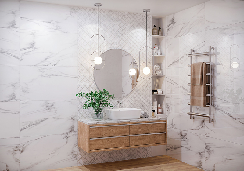 Мозаика Latern Carrara Matt (PMDA84033) серия Homework