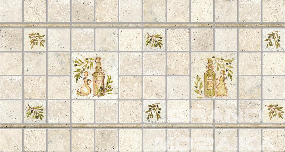 Плитка оливки 6 10*10 серия Provance Rustic