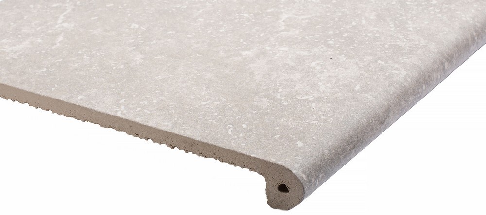 Ступени PELDANO STONE GRIS Фронтальная ступень 33x33x4 серия Stone V