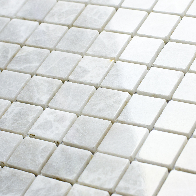 Мозаика White Polished 20X20 серия Wild Stone