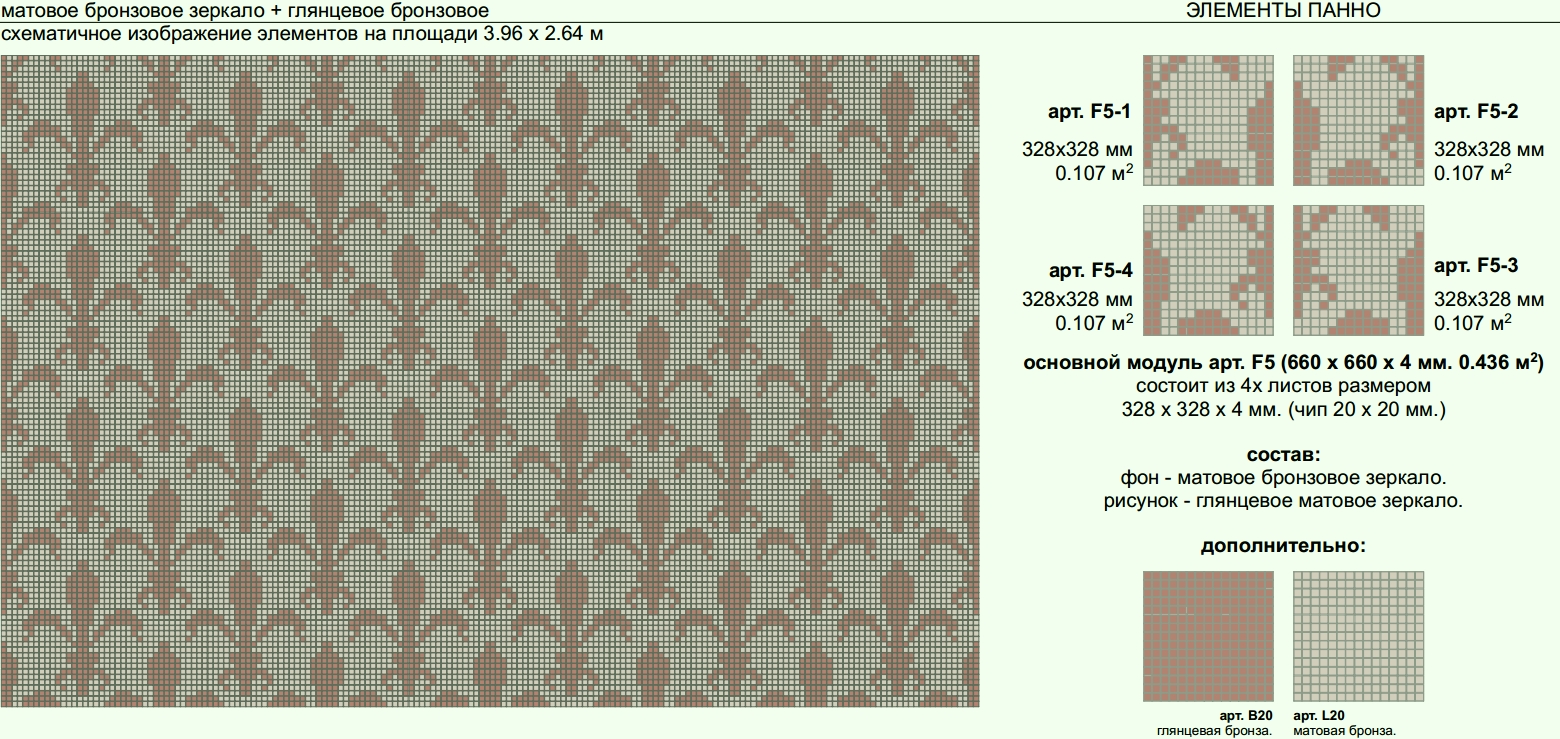 Мозаика Firenze5 серия Firenze Viva