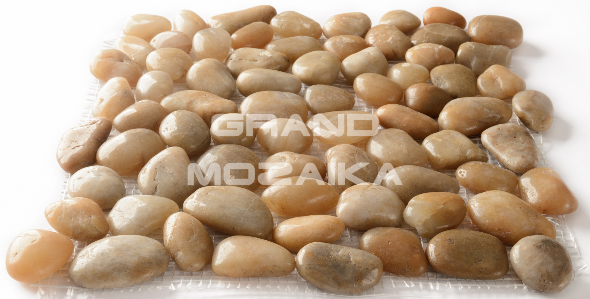 Мозаика 052350 MS00-6HP ГАЛЬКА ГЛАМУР-ГЛЯНЕЦ шлифованная серия Nature