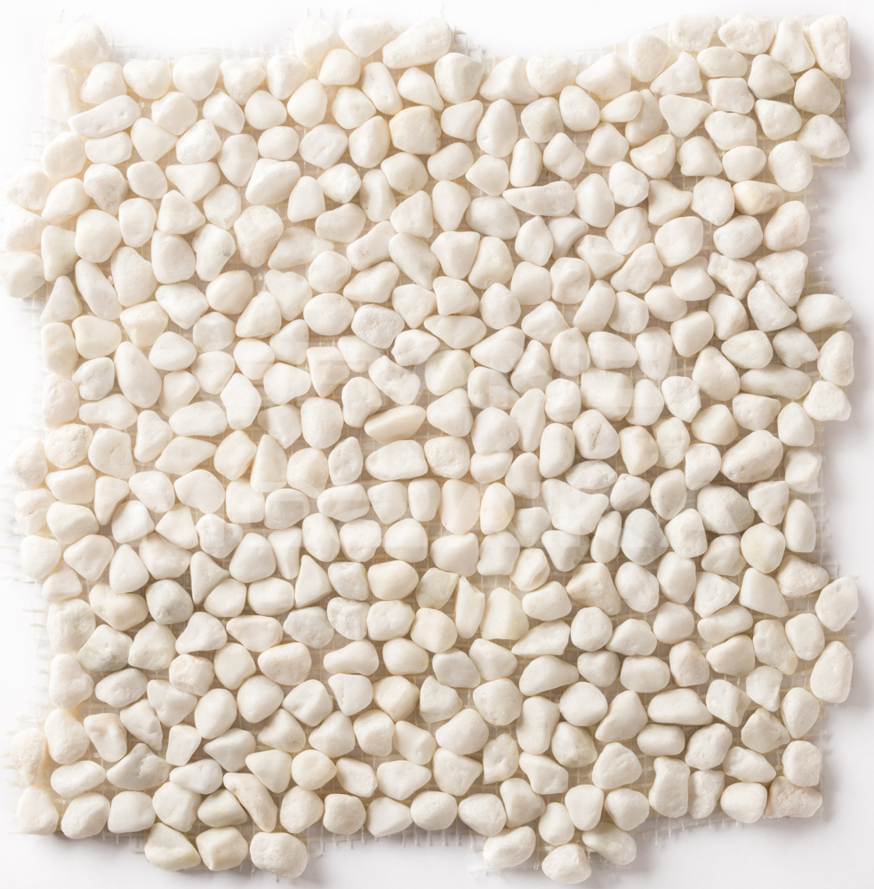 Мозаика 052361 MS5005 ГАЛЬКА крупная белая серия Nature