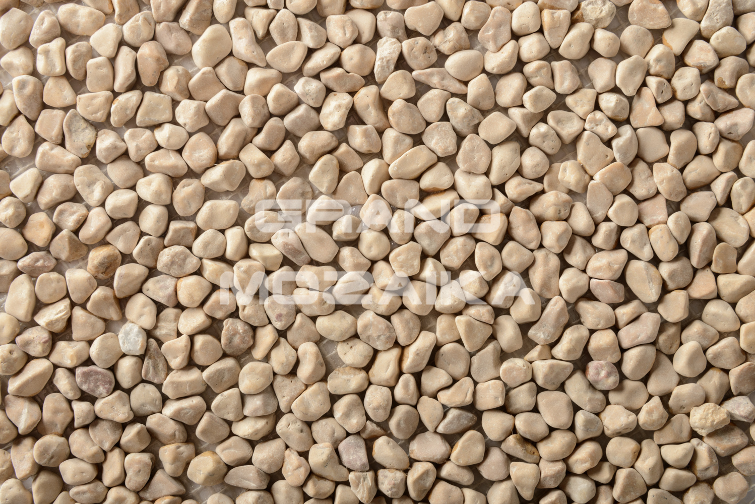 Мозаика 052356 MS5006 ГАЛЬКА песочная НА КРУГЕ серия Nature