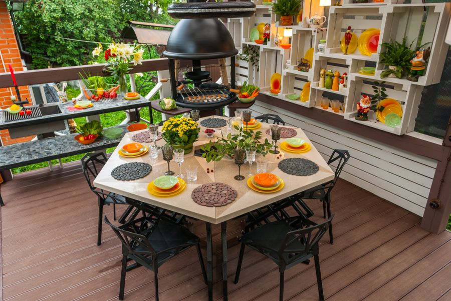 Мозаика 053258 MS00-2M ГАЛЬКА красная НА КРУГЕ серия Nature