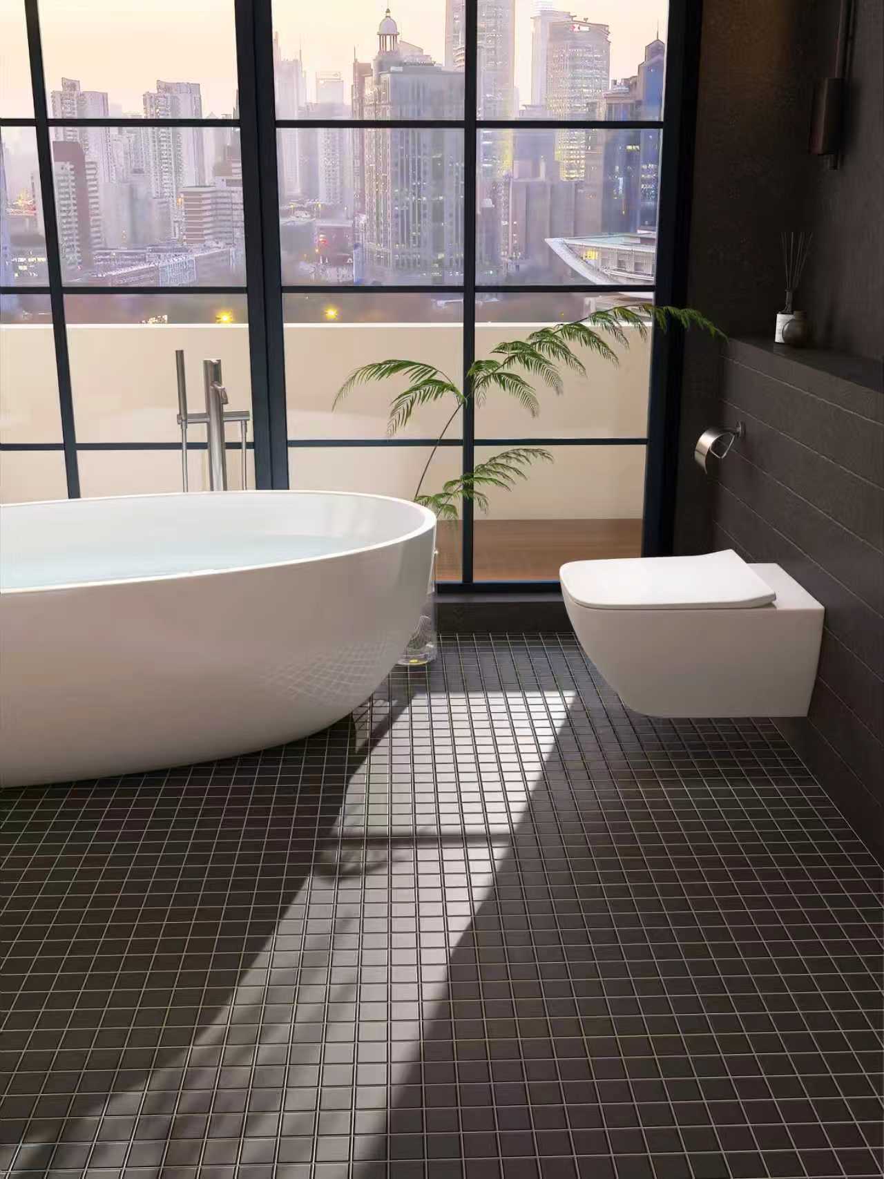 Мозаика Arene black серия Ceramic Bona