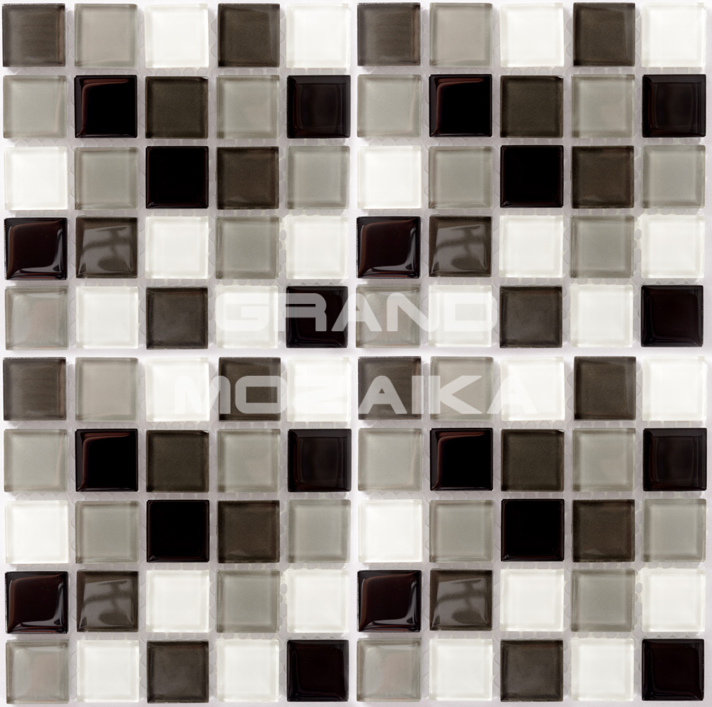 Мозаика Carbon mix серия Crystal Bona