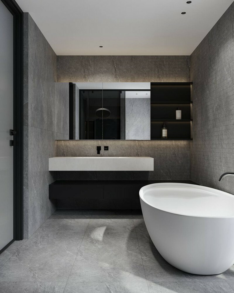 Мозаика Ground Grey серия Porcelain Tile