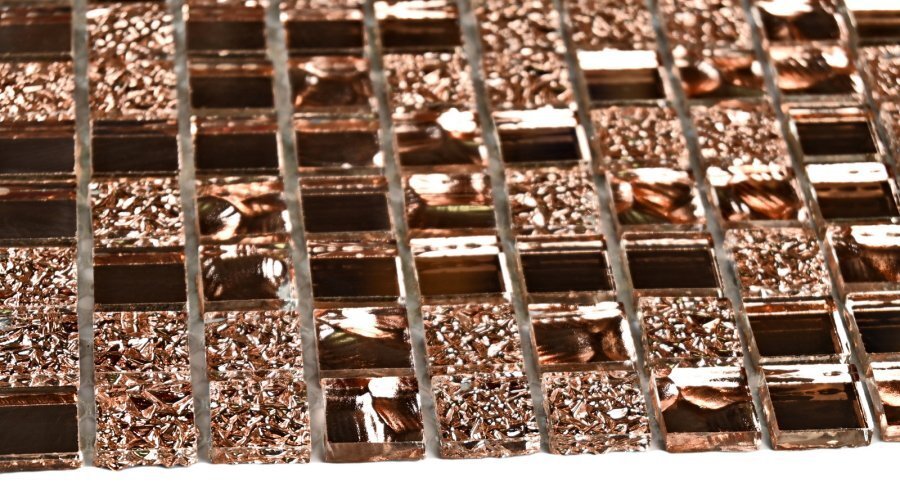 Мозаика Mirror Bronze серия Shik