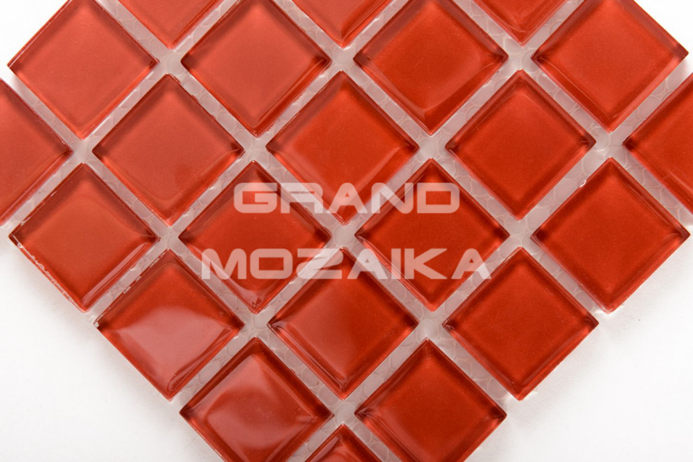 Мозаика Red glass серия Crystal Bona