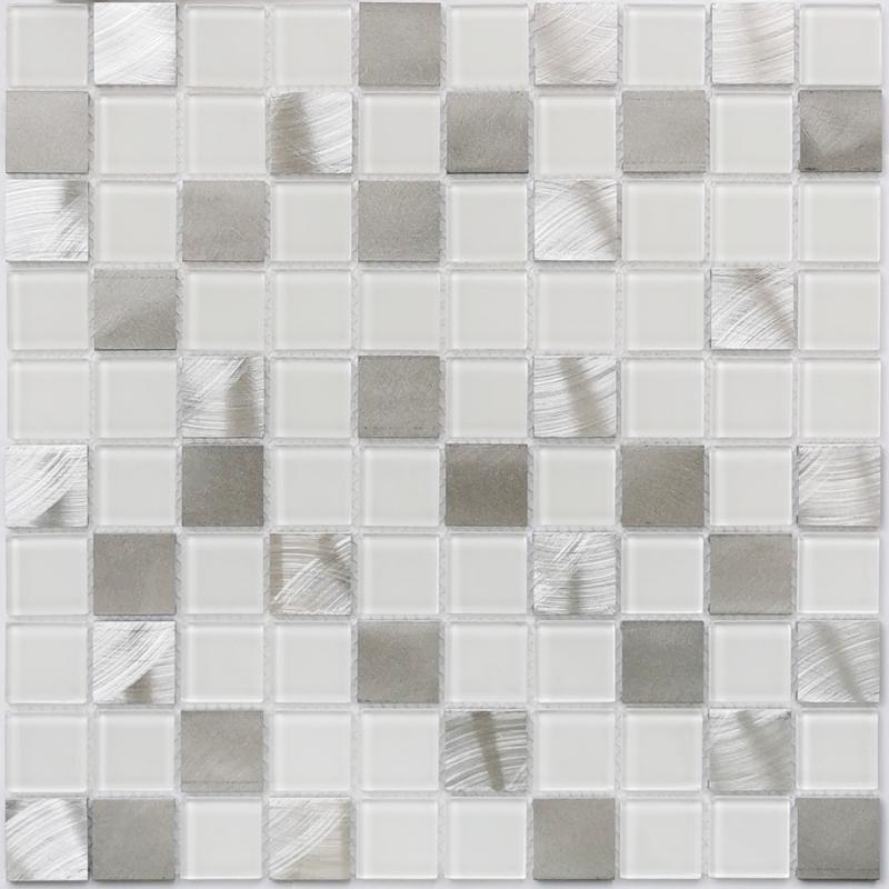 Мозаика Titan Silver серия Glass