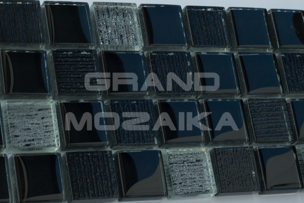Мозаика Vesta Black серия Orro Glass
