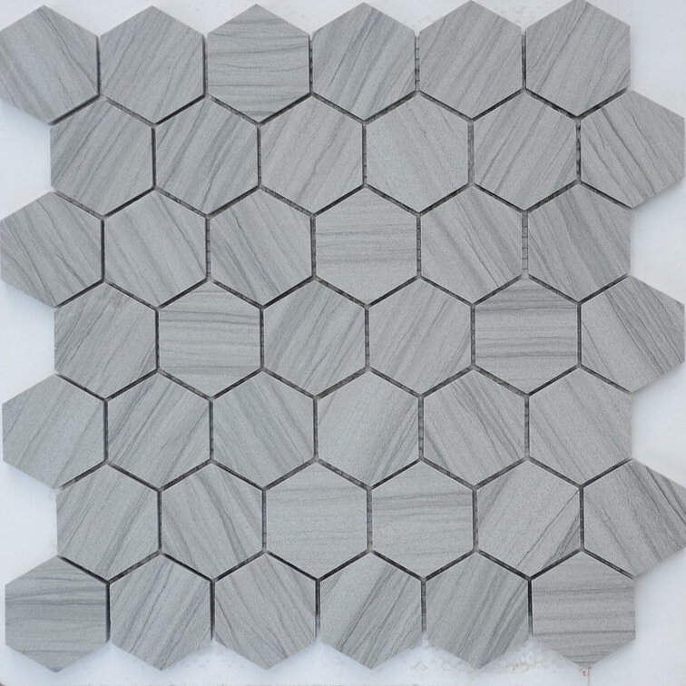 Мозаика Marmara grey POL hex серия Pietrine