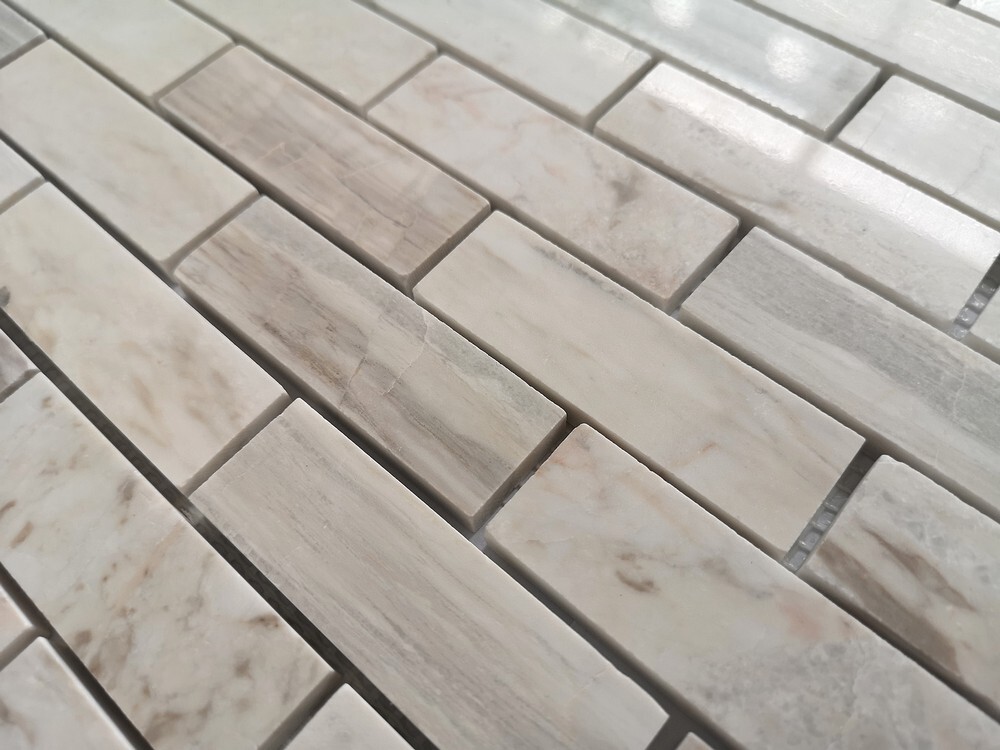 Мозаика Nuvola rosato POL 23x73x7 серия Pietrine