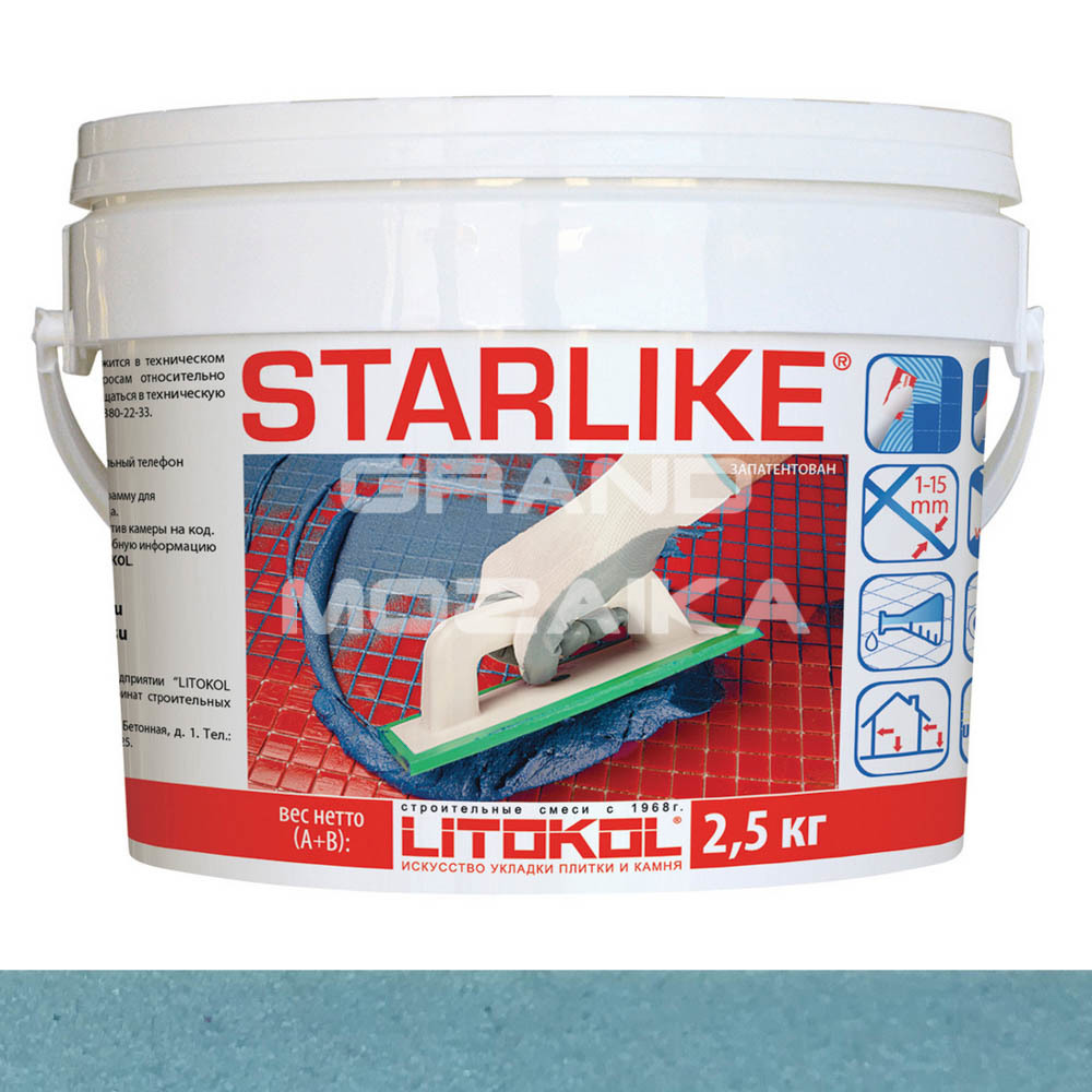 Затирка LITOCHROM S С.530 2.5 серия Starlike