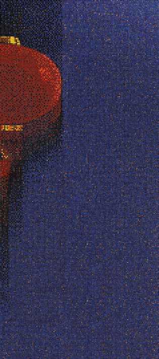 Панно Lanterns Blue C серия Decorations