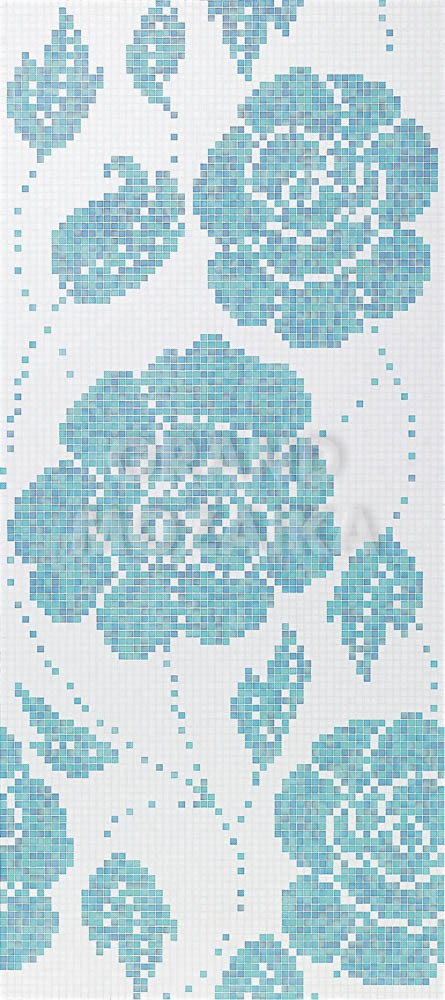 Панно Winter Flowers Blue серия Decorations