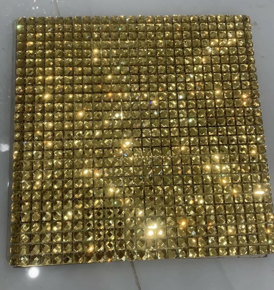 Мозаика CRYSTAL SUPER GOLD серия Glass-M