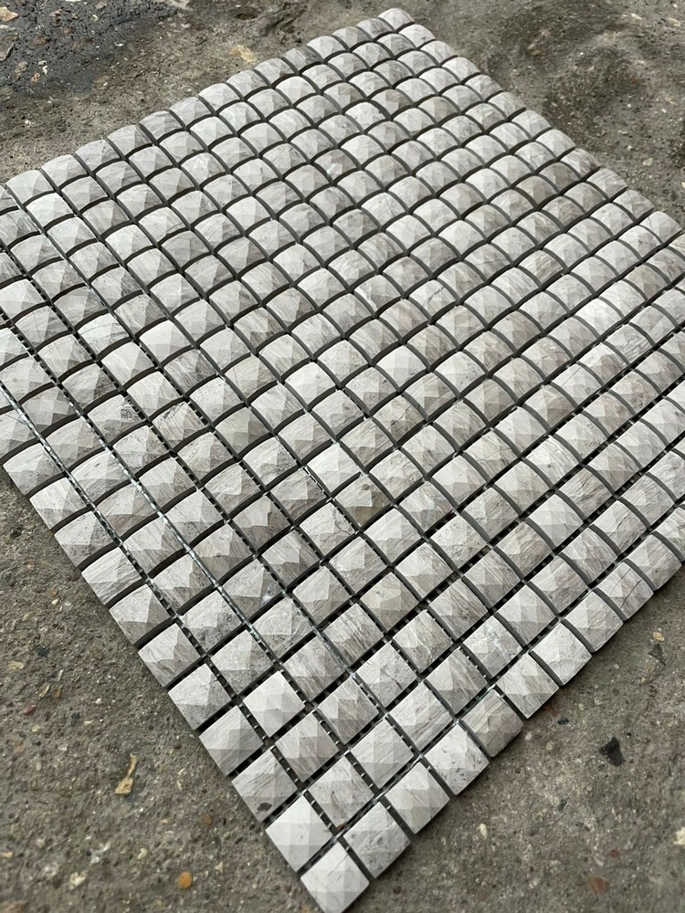 Мозаика DIAMOND SILVER WOOD 15x15 серия Diamond-M