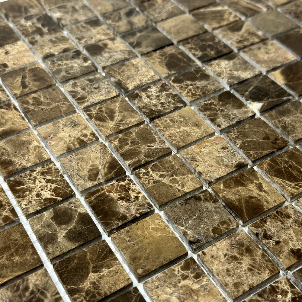 Мозаика EMPERADOR DARK POL 23x23 серия Marble Stone