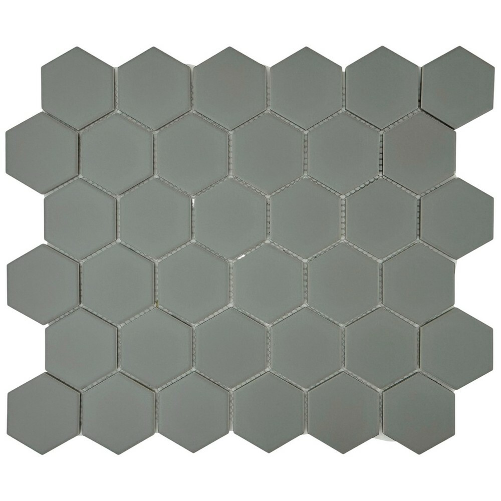 Мозаика HEX CERAMIC GREY серия Ceramic Mosaic
