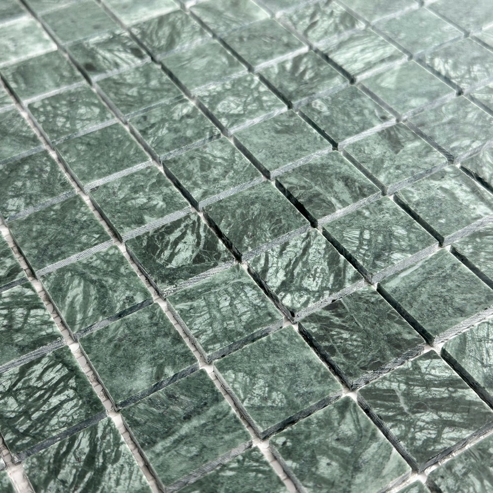 Мозаика INDIA GREEN POL 23x23 серия Marble Stone