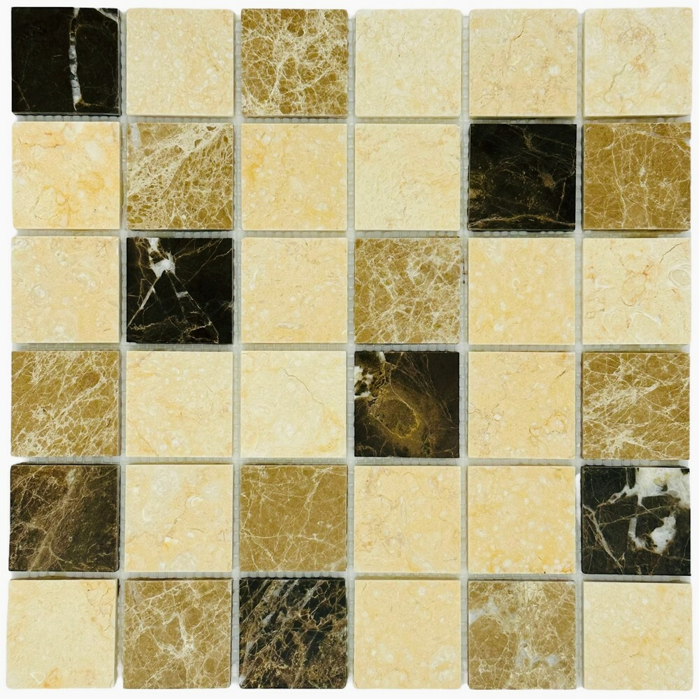 Мозаика MIX STONE 1 POL 48x48 серия Marble Stone