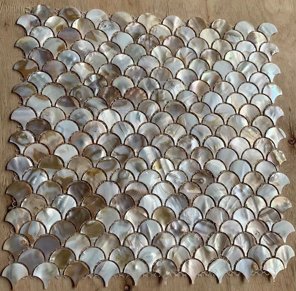 Мозаика PAINTED SHELL SCALES серия Shell-M