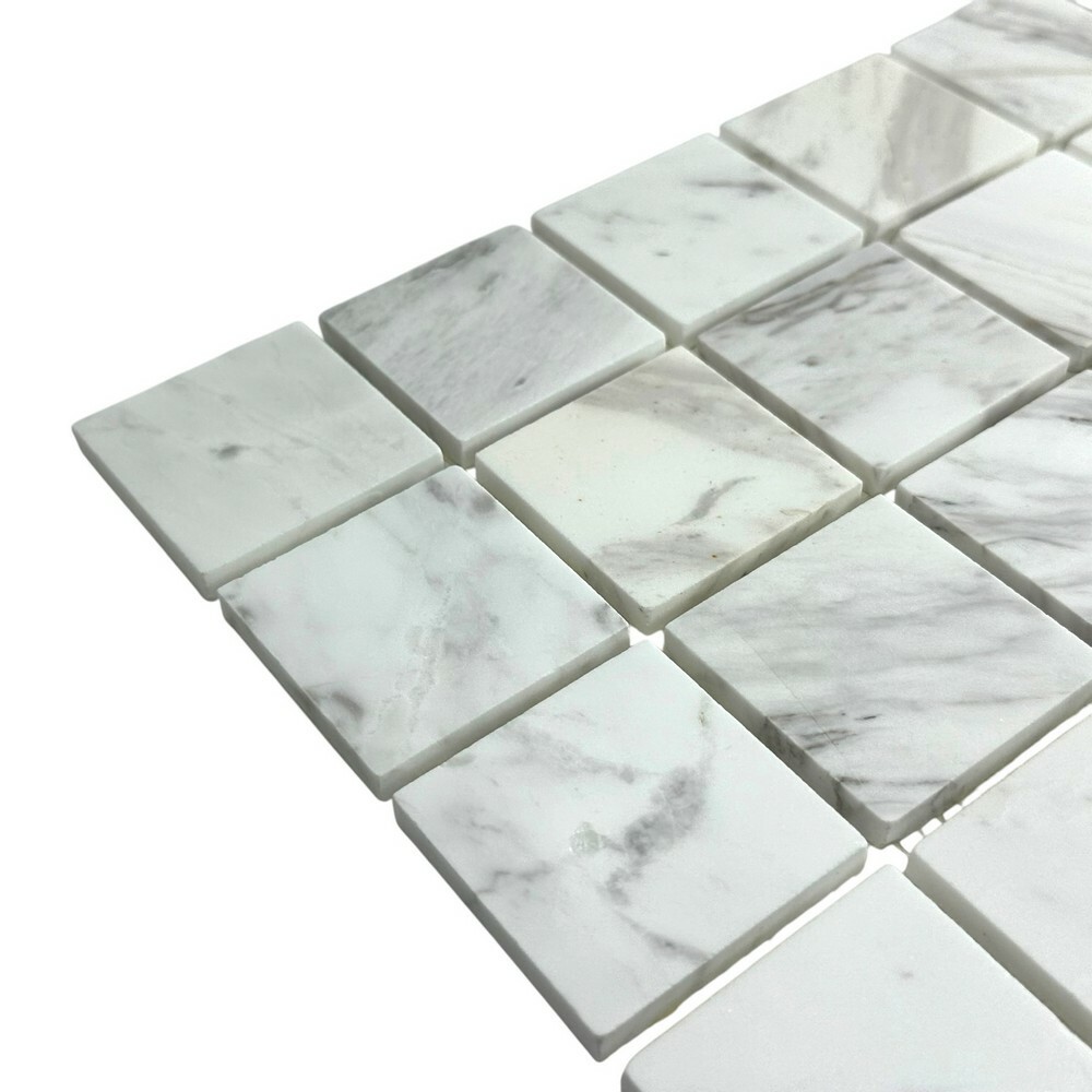 Мозаика VOLAKAS WHITE MAT 48x48 серия Marble Stone