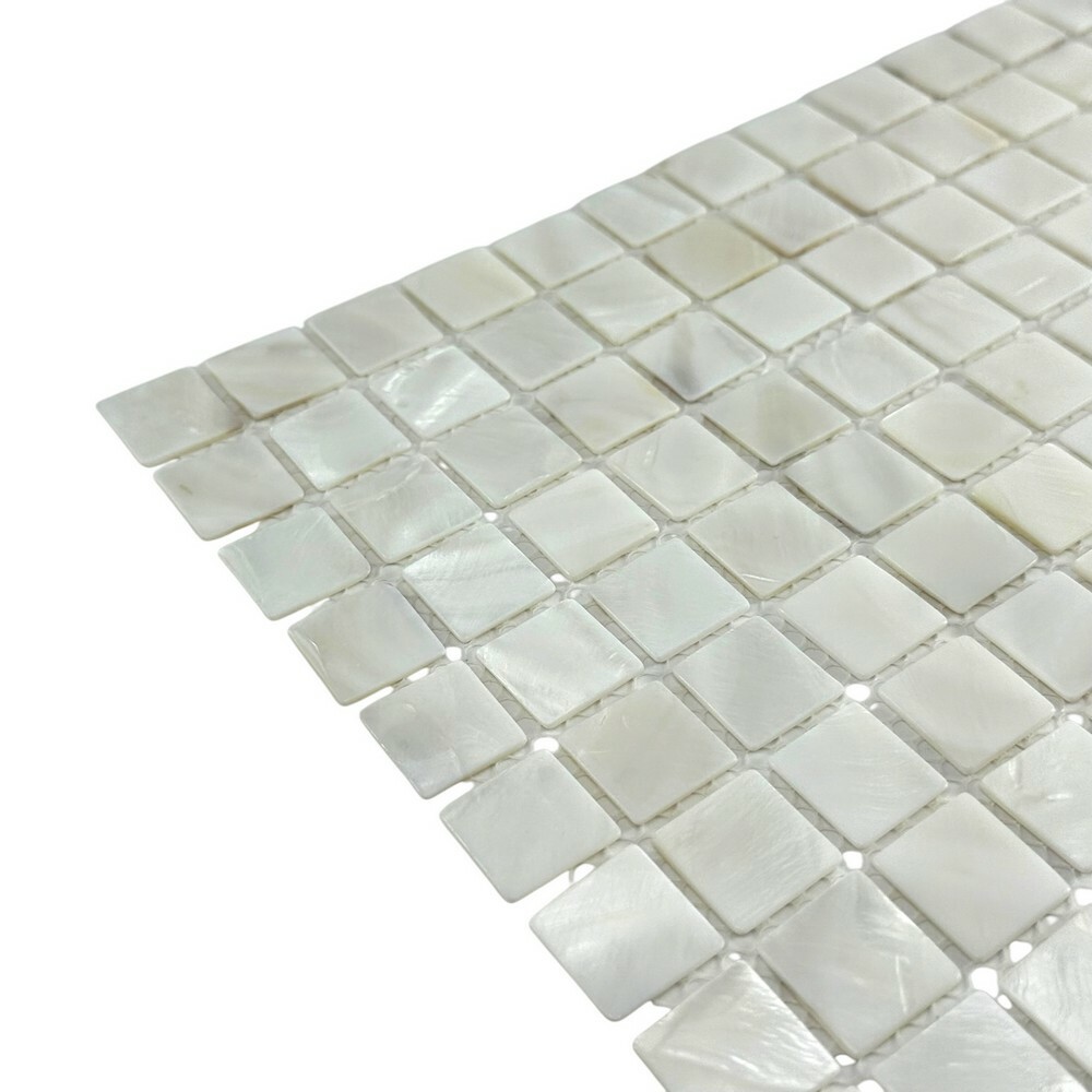 Мозаика WHITE SHELL 20x20 серия Shell-M