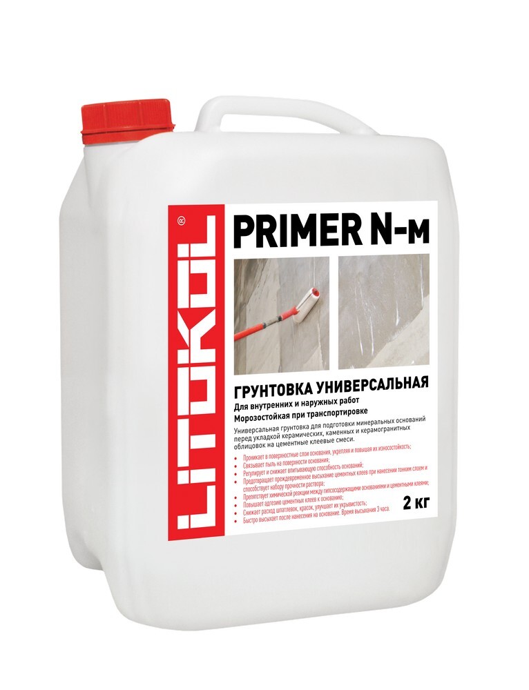 Химия PRIMER N - м 2 серия Грунтовки Litokol